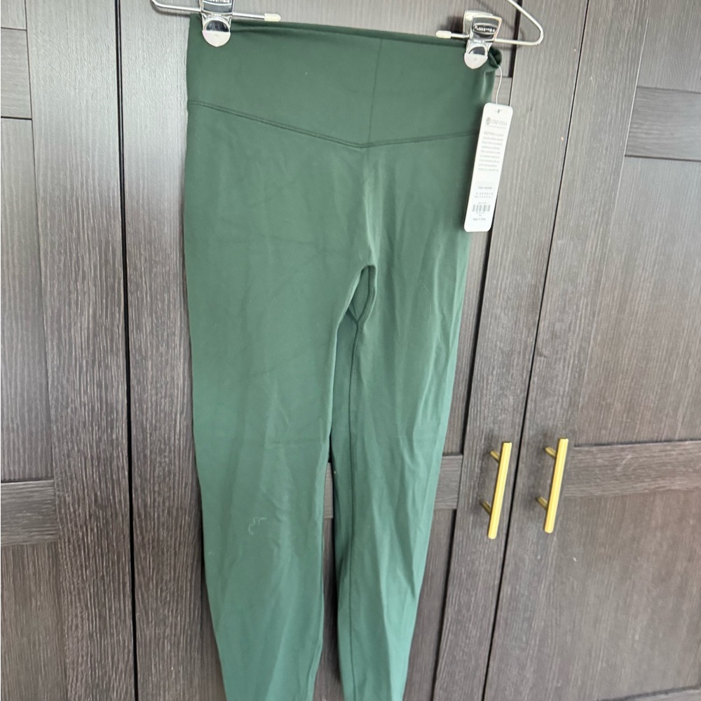 CRZ YOGA Forest Green Leggings